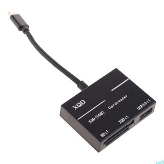 Yml3 loại c usb 3 0 xqd đầu đọc thẻ di động xqd sd đầu đọc thẻ nhớ adapter đa năng cho laptop type-c cho windows
