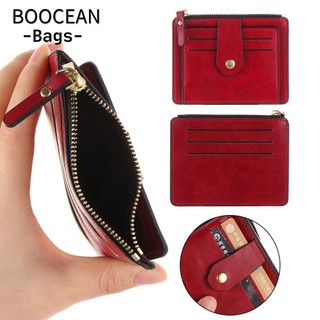 BOOCEAN Ví nhỏ Ví đựng tiền xu thời trang Da công sở