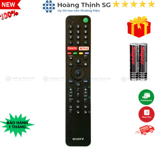 Remote điều khiển tivi sony smart rmf-tx500p, điều khiển tv sony rmf-tx500p - tặng kèm pin