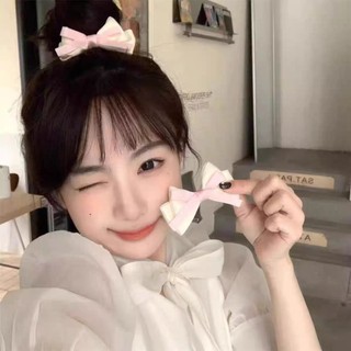 Cô Gái Nơ Kẹp Tóc Công Chúa Đầu Kẹp Nhỏ Tươi Đôi Đuôi Ngựa Mỏ Vịt Kẹp Đa Năng Cho Đi Chơi