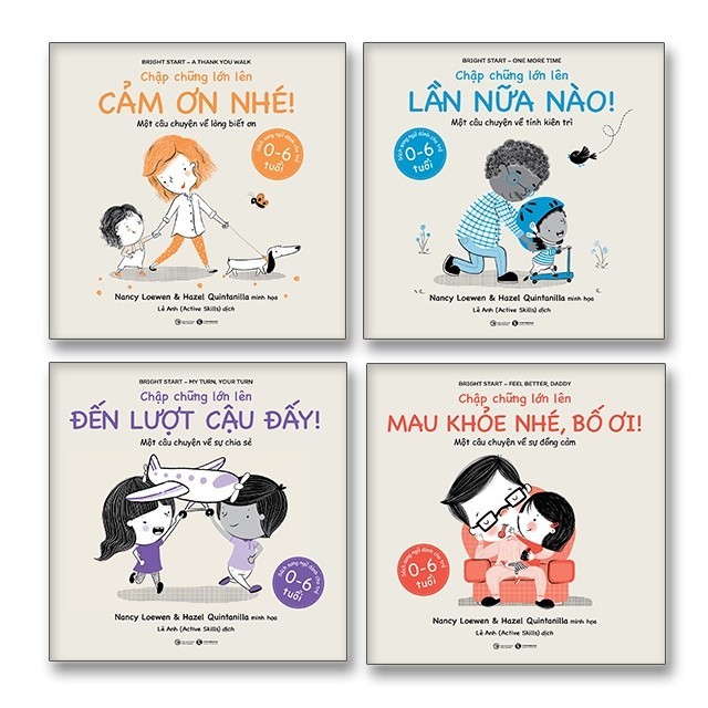 Sách - Combo 4 cuốn - Chập chững lớn lên (TH)