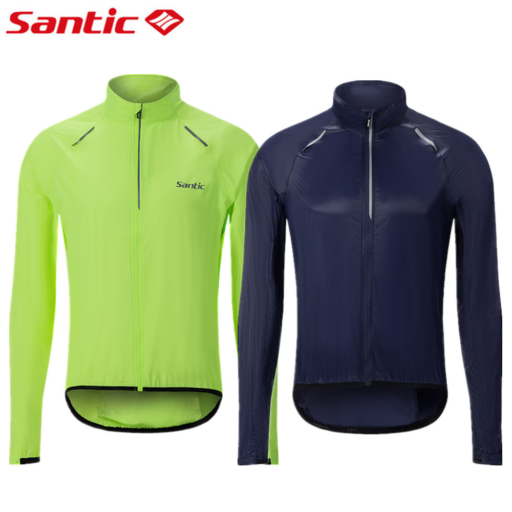 Santic Nam Đi Xe Đạp Áo Mưa Chống Gió Chống Thấm Nước Mưa Nhỏ Chống Nắng Bảo Vệ Thể Thao Xe Đạp Xe Đạp Da Áo Khoác