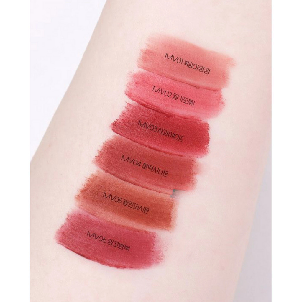 Son kem lì Black Rouge MUDDISH CUSHION VELVET