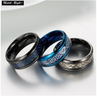 Vintage Rỗng Ra Họa Tiết Thời Trang Nhẫn Unisex Nhiều Màu Titan Nhẫn Vàng khảm Thép Không Gỉ Nhẫn Dành Cho Nữ Cổ Điển Vòng Cổ Mặt Dây Chuyền