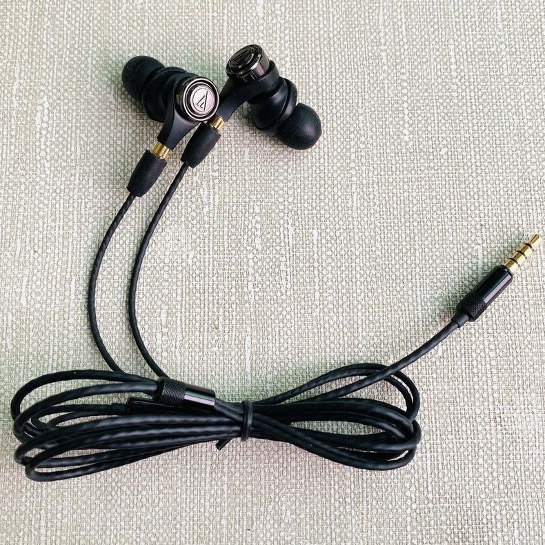 Hfy Original Chính Hãng Audio-Technica ATH-cks55x Loa Siêu Trầm In-Ear Nâng Cấp mmcx Với Tai Nghe Lúa Mì Trò Chơi Hát