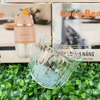 Phụ kiện thay thế máy xay cocobear 8 lưỡi, cối thủy tinh, da.o xay, nắp, ron... coco bear 8 lưỡi