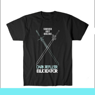 Áo thun Sword Art Online Kirito (Black) ngắn tay