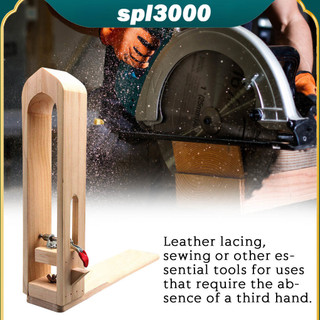 Da thủ công kẹp handmade khâu gỗ may diy kẹp cố định để bàn bàn công cụ viền