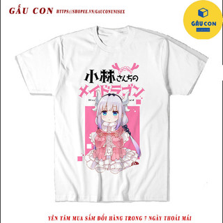 HOT Áo thun Kobayashi Dragon Maid Kanna Kamui Collections ngắn tay