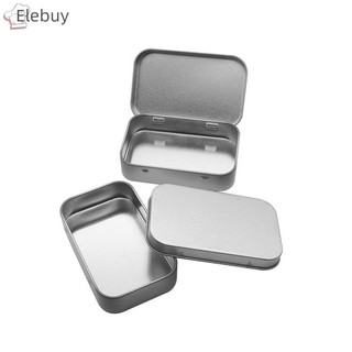 Hộp kim loại mini mạ tin trượt bao hộp bảo quản trang sức cưới hộp đựng thuốc hộp di động hộp đựng mỹ phẩm sắp xếp mới