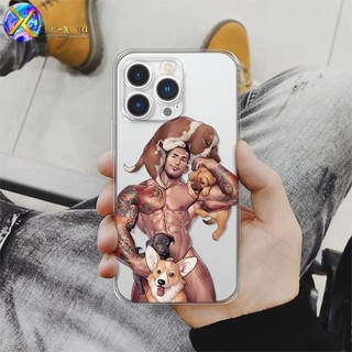 Thích hợp cho iphone11 Vỏ Điện Thoại iphone Ốp Lưng Điện Thoại Năm Của Chó Nam Mẫu Vỏ Điện Thoại Thích Hợp Cho 13pro14 Ngộ nghĩnh Abs Vỏ Điện Thoại 94UX