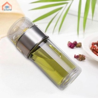 Bình pha trà 350ml Cốc pha trà thủy tinh dành cho du lịch