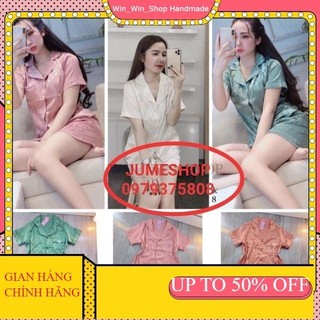 Thanh lý bộ lụa gấm áo cộc quần đùi