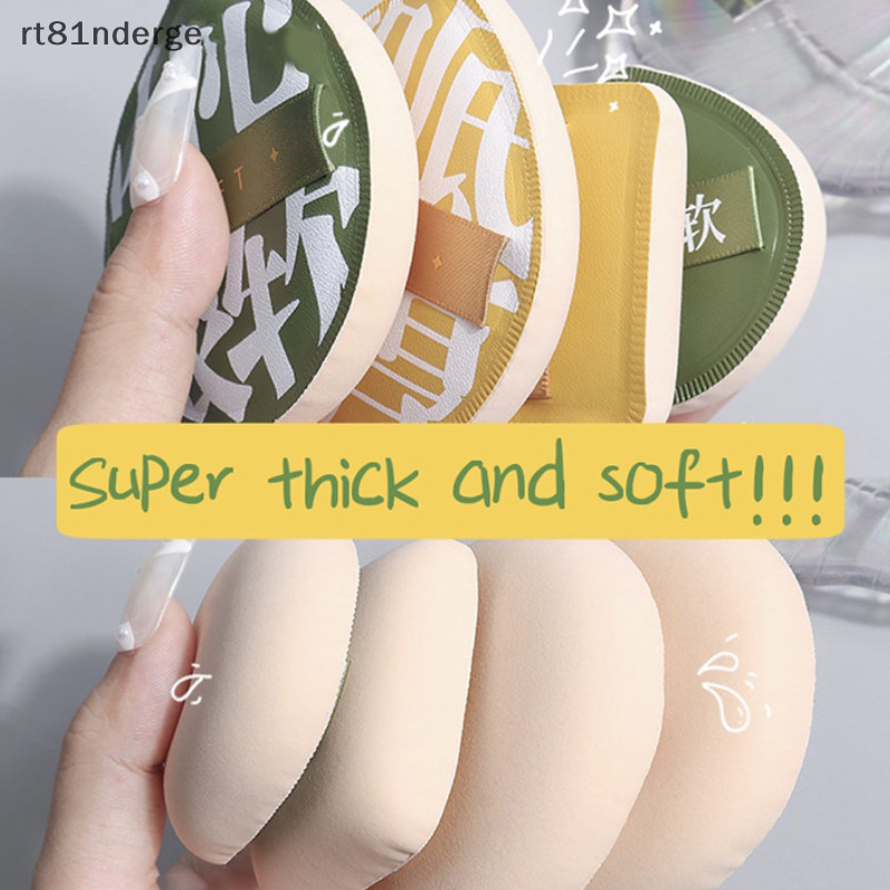 Ge XL Water Drop Air Cushion Powder Puff Soft Thicked Sponge Face Concealer Foundation Hide Pores Female Beauty Cosmetics Tool n