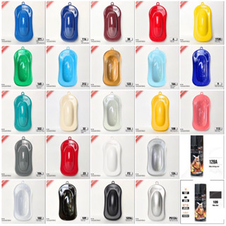 SƠN SAMURAI MÀU ĐỎ VÀNG XANH ĐEN BÓNG 109 ĐỦ MÀU CƠ BẢN BỀN ĐẸP CHỐNG NỨT NẺ