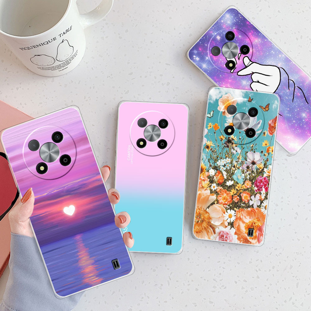 Dành Cho ZTE Blade A73 4G Vỏ Lưỡi A73 5G Vỏ Trong Suốt Bảo Vệ Silicon Mềm Ốp Lưng Điện Thoại ZTE Bla