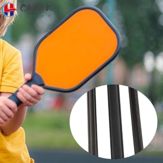 Dải viền mái chèo CHINK Pickleball, Băng bảo vệ cạnh khung đen PU, Sáng tạo Giảm tác động và ma sát Tháo gỡ Tấm bảo vệ vợt Pickleball chống va chạm
