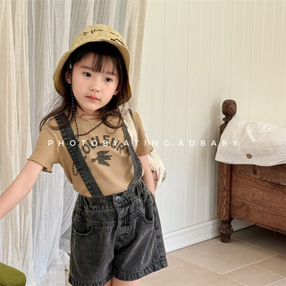 2024 Quần Áo Trẻ Em Quần Áo Mùa Hè Trẻ Em Phiên Bản Hàn Quốc Mùa Hè Quần Short Denim Bé Trai Bé Gái Quần