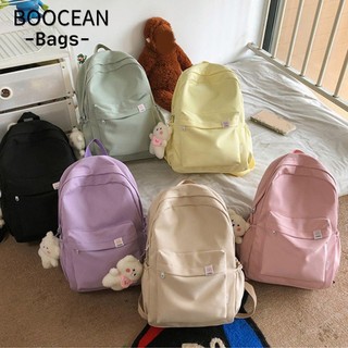 BOOCEAN Ba lô đi học dành cho nữ Túi du lịch thông thường chống thấm nước