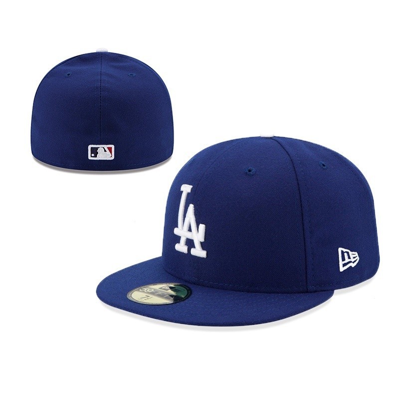 Mũ hip hop snapback màu xanh mát của MLB