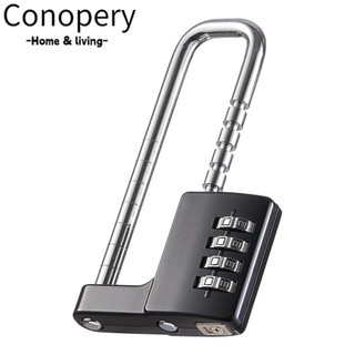 Conopery Khóa chữ U, Ổ khóa thép hợp kim hình chữ U, Hàng rào ổ khóa hạng nặng chống thấm nước