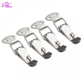 【UTHU】Stainless Steel Toggle Locking Clamps 4PC Lockable Latch Handles for Boxes