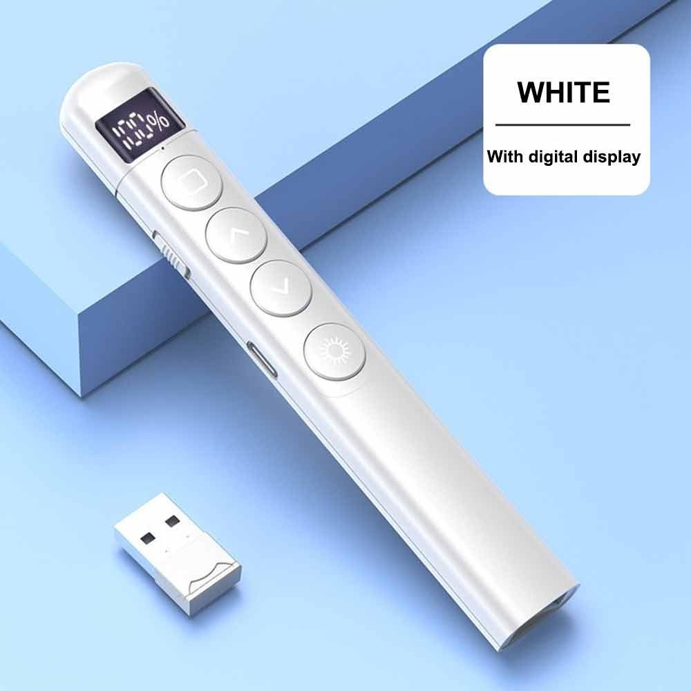 Wireless USB Presenter Clicker for Powerpoint Presentation Pointer PC Laptop PPT Remote Pen
