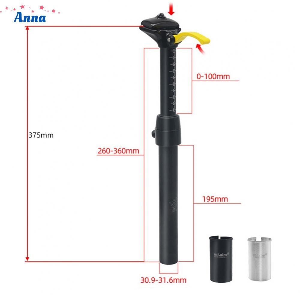 【Anna】Seatpost Accessories Adjustable Control Hydraulic Manual Zoom Dropper Portable