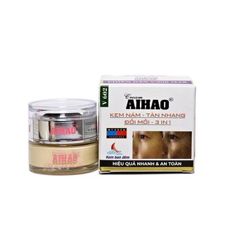 AIHAO Nám - Tàn Nhang - Đồi Mồi (3 in 1) Kem ban đêm 22gr