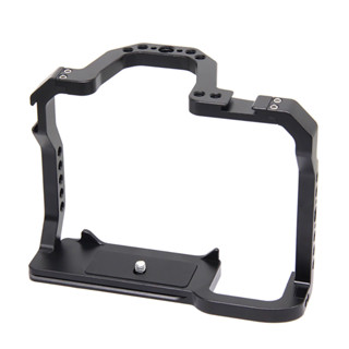 Feichao Cho Canon EOS 70D 80D 90D Máy Ảnh Hợp Kim Nhôm Lồng Máy Ảnh Giàn Khoan Khung Bảo Vệ Với Đế Lạnh