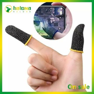 Halo 1 Cặp Tay Cầm Chơi Game Siêu Mỏng Đầu Ngón Tay Thoáng Khí Cho Pubg Trò Chơi Di Động Màn Hình Cảm Ứng
