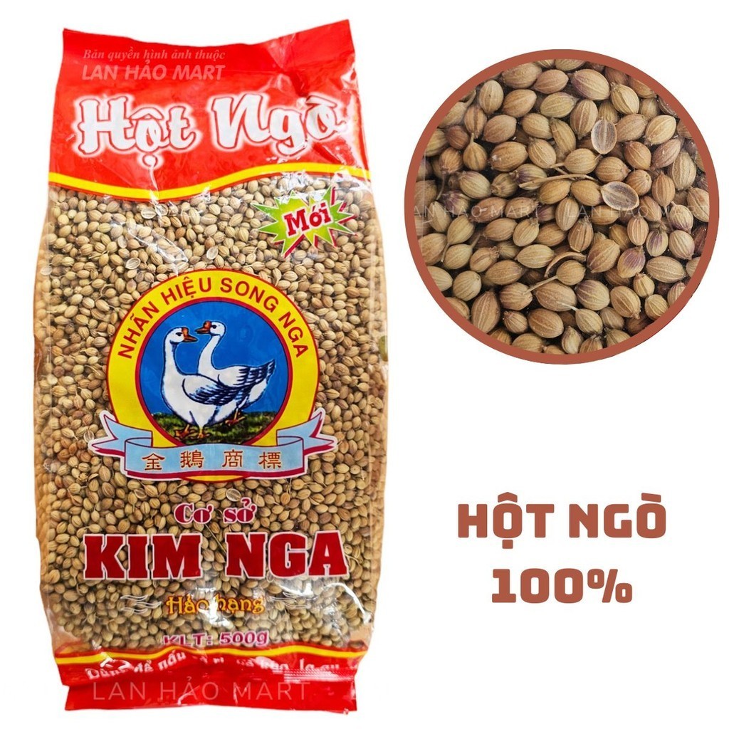 HỘT NGÒ KIM NGA GÓI 500G - Gia vị dùng nấu cà ri, bò kho, la gu,...