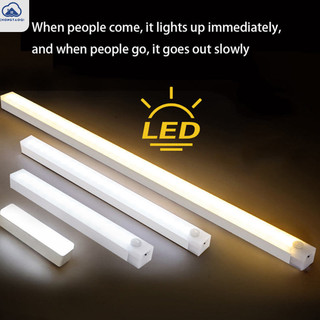 Đèn ngủ Đèn cảm biến dải, đèn ngủ LED, nhà bếp, tủ quần áo, tủ, đèn hành lang