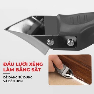 Bộ dụng cụ miết keo silicon kèm 5 đầu miết , chà ron gạch - cạo cắt keo silicone cửa kính - ingri
