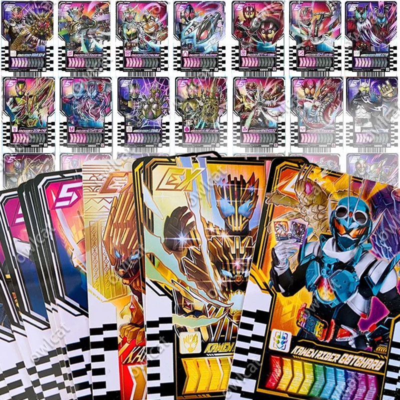 Set Ride Chemy Card (Bright Colors / Laser Color) dx size Kamen Rider Legend Gotchard Driver Trading