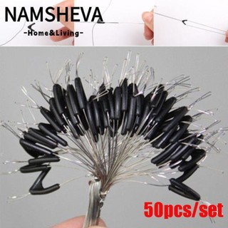 NAMSHEVA 50 dây nối câu cá hai móc xoay chuyên dụng chất lượng cao