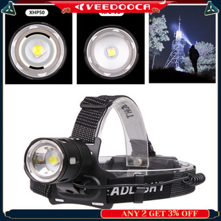 Đèn pha led công suất cao veeduca xpl-v6 xhp50 6500k đèn pha trắng