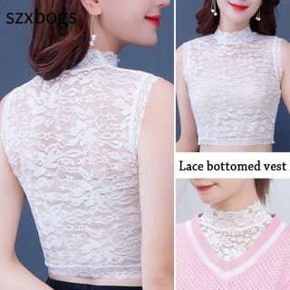 szxbogs Cổ Giả Nữ Có Thể Tháo Rời Ren Hoa Áo Cổ Giả