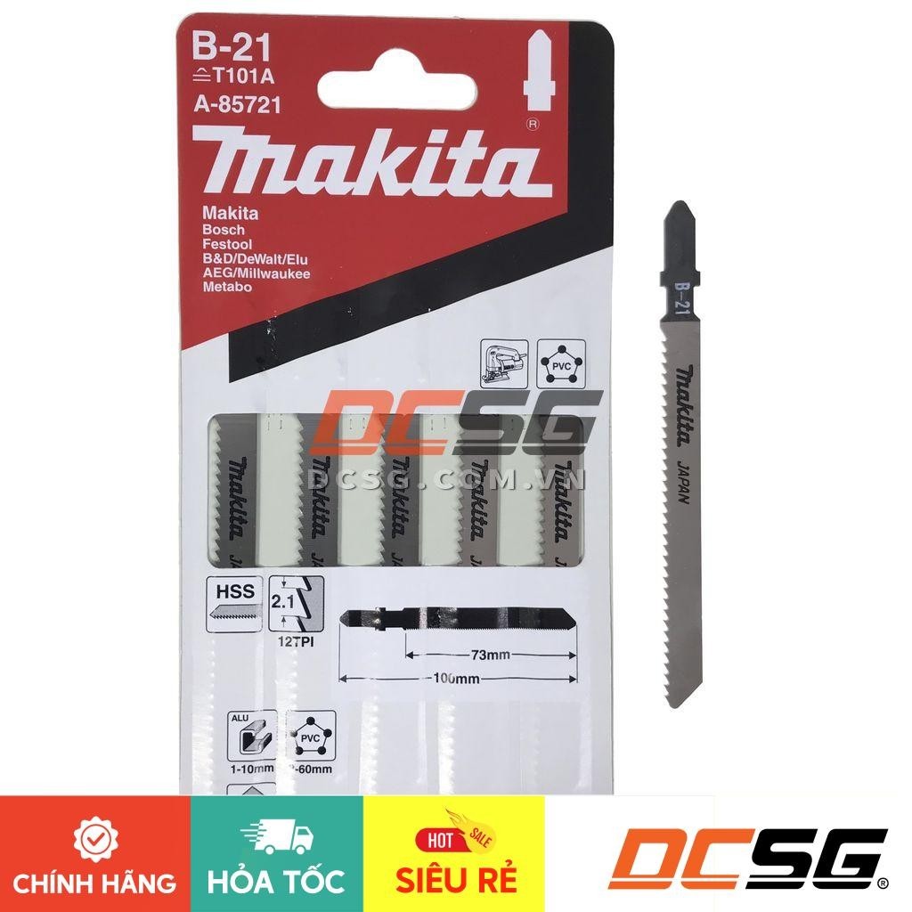  Lưỡi cưa lọng cắt nhựa, nhôm B-21 Makita A-85721 (1 lưỡi) | DCSG