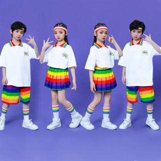  3-14 Tuổi Quần Áo Trẻ Em Đồ Tập Nhảy Cho Bé Gái Mùa Hè Quần Áo Trẻ Em Nữ Đồ Bộ Trẻ Em Quần Áo Bé Trai Quần Áo Bé Trai Mùa Hè Quần Áo Trẻ Em Nam Quần 