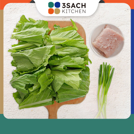 [RTC] Canh Cải Bẹ Xanh Thát Lát (Khay 400g)