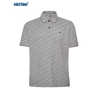 Áo thun Polo không túi VIETTIEN SMART CASUAL cotton phom REGULAR FIT  - 6R3334CFY/P02C