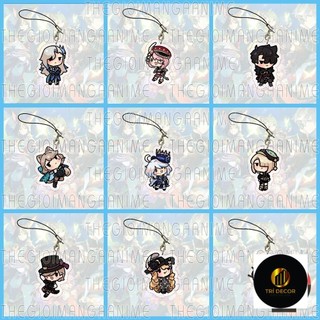 Móc dây treo điện thoại GENSHIN IMPACT ver VÔ TRI in hình game anime mica acrylic móc khóa trang trí xinh xắn