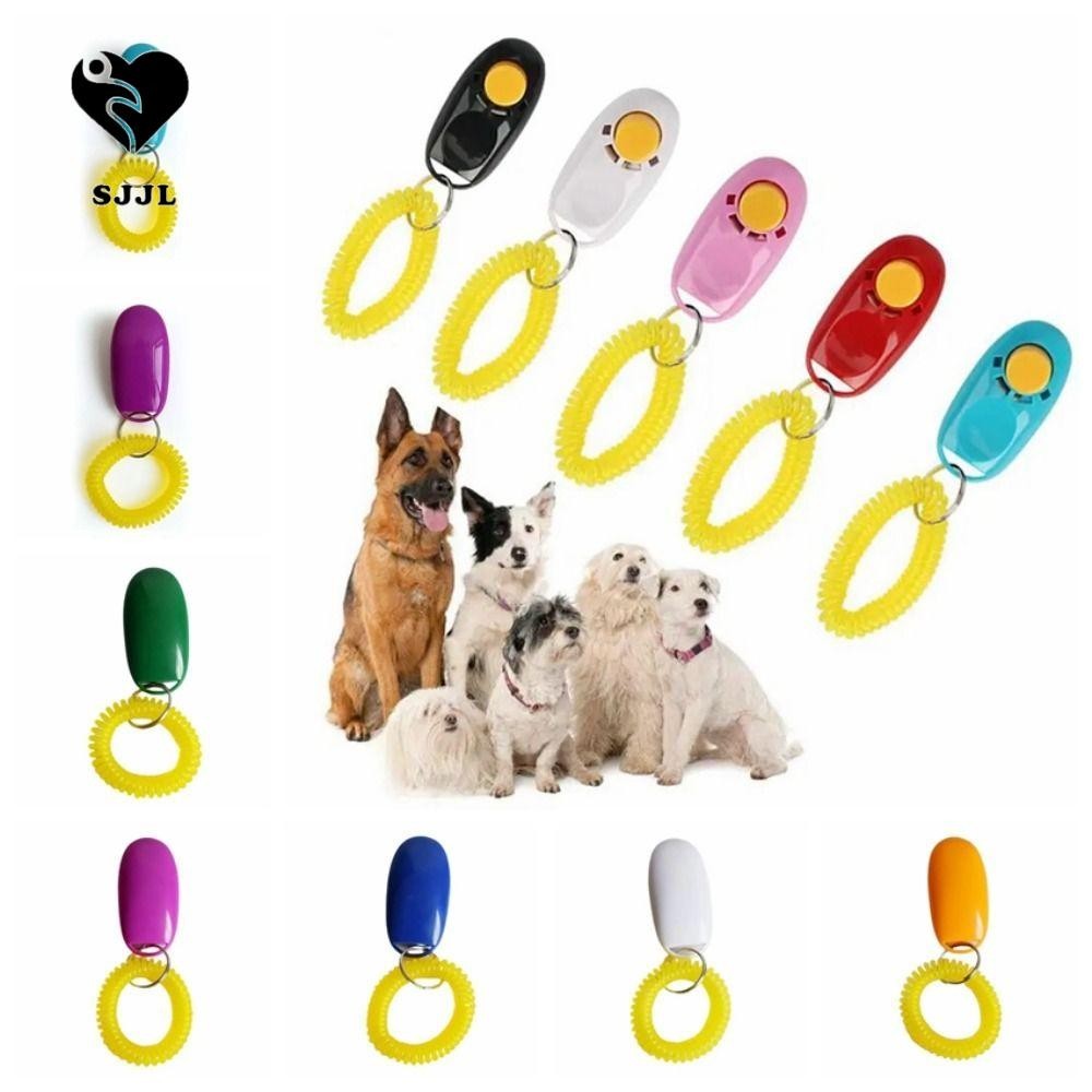 Thú Cưng Tranining Clicker, Nhựa Nhiều Màu Chó Clicker Đồ Chơi, Dụng Cụ Huấn Luyện Chó Di Động Chuyê
