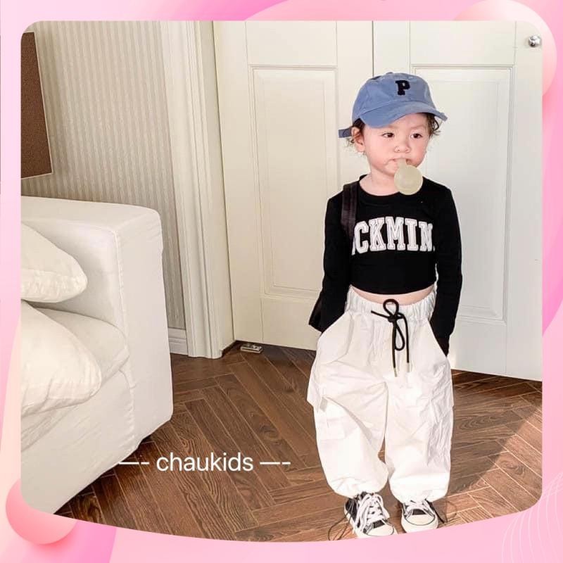 Xả Set áo mini quần jogger cho bé gái