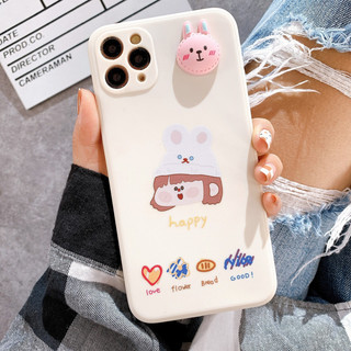 Ốp Lưng Silicon Màu Bảo Vệ Camera  Couple Happy - Nữ - E083