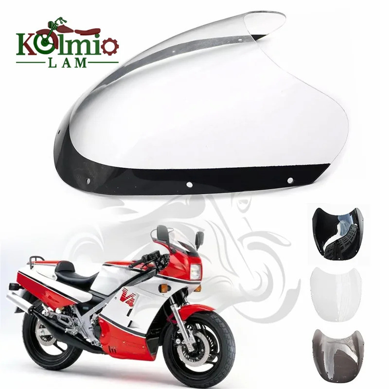 AutoPpart Phù Hợp Cho YAMAHA 1984-1986 RZV500 RZ500 RD500LC RD300LC Kính Chắn Gió Xe Máy RD500 RD300