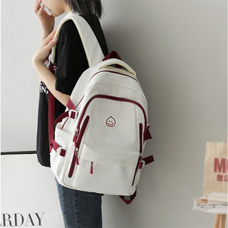  Balo đi học nam nữ balo Ba lô Vải dù nylon mịn 43*31*18CM Sức Chứa Lớn nhiều ngăn đựng laptop 15.6inh KHÔNG mặt dây  