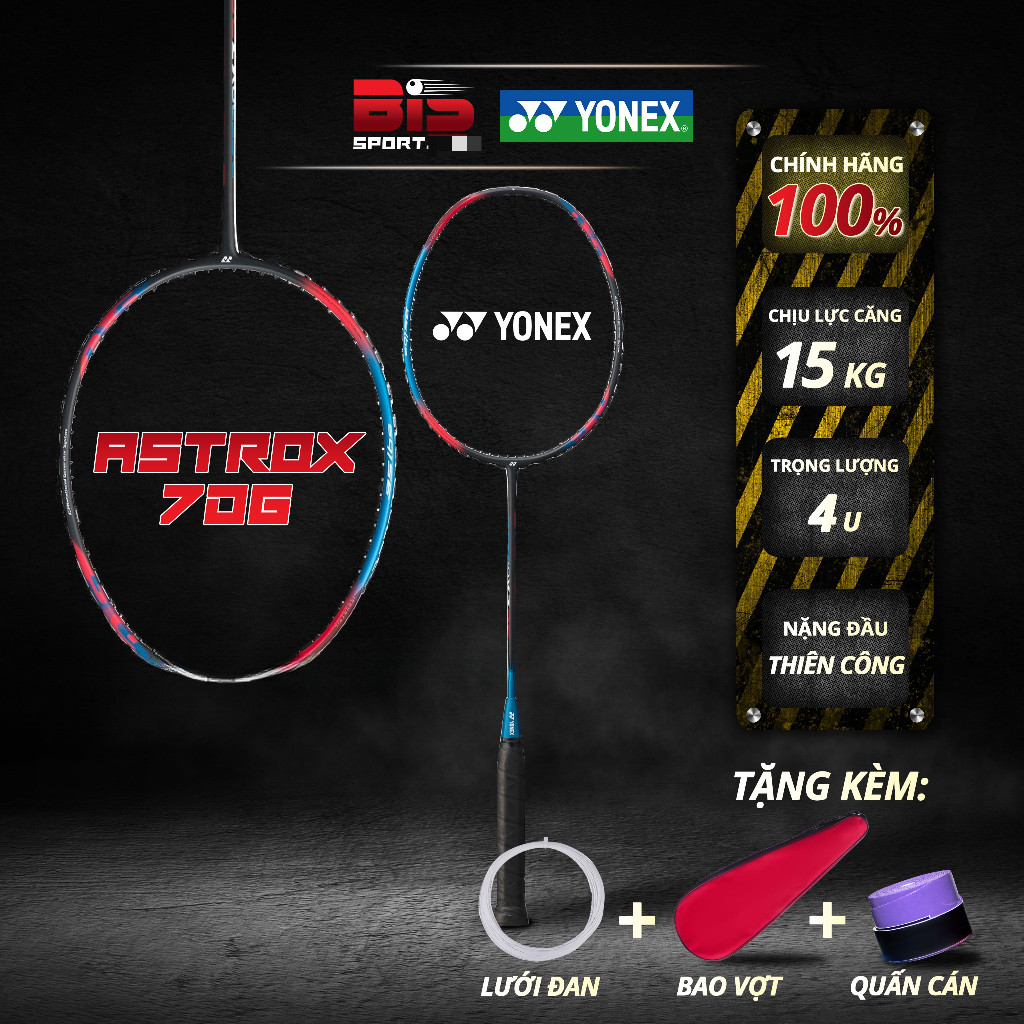 Vợt Cầu Lông Yonex Astrox 7 DG Chính Hãng - Siêu Phẩm Linh Hoạt, Tấn Công Đa Năng