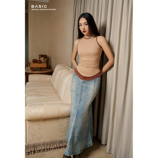 Chân váy jeans đuôi cá BASIC ODIN SKIRT